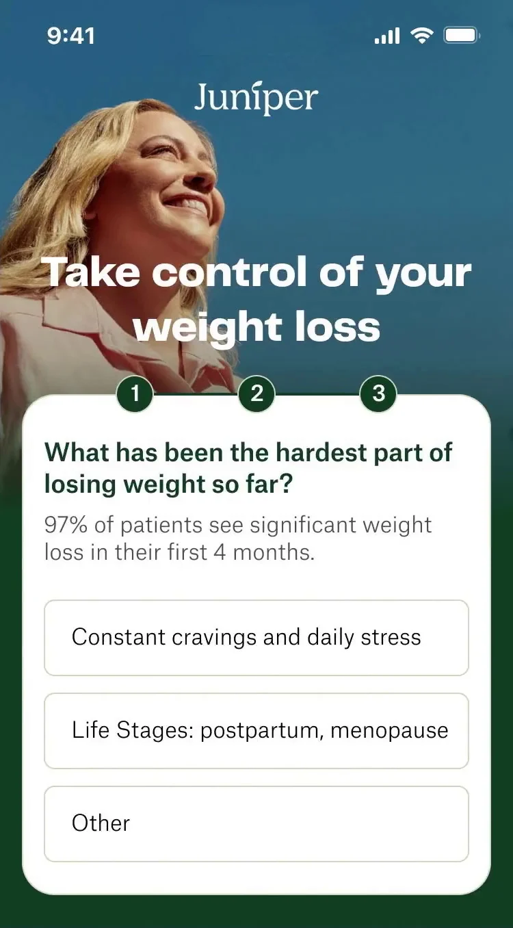 Mini-quiz question 3 — what has been the hardest part of losing weight so far