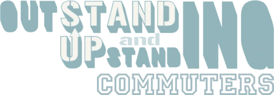 Outstanding Stand Up Commuters, project wordmark